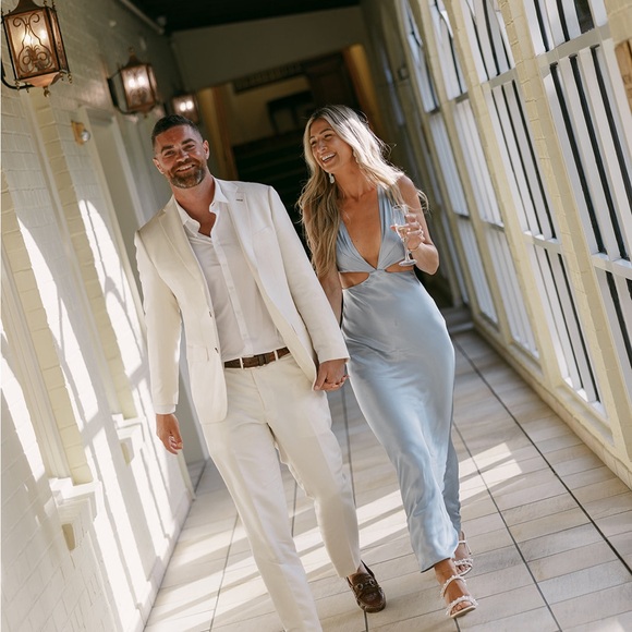 Shona Joy - plunge cut out dress - revolve - Picture 2 of 3